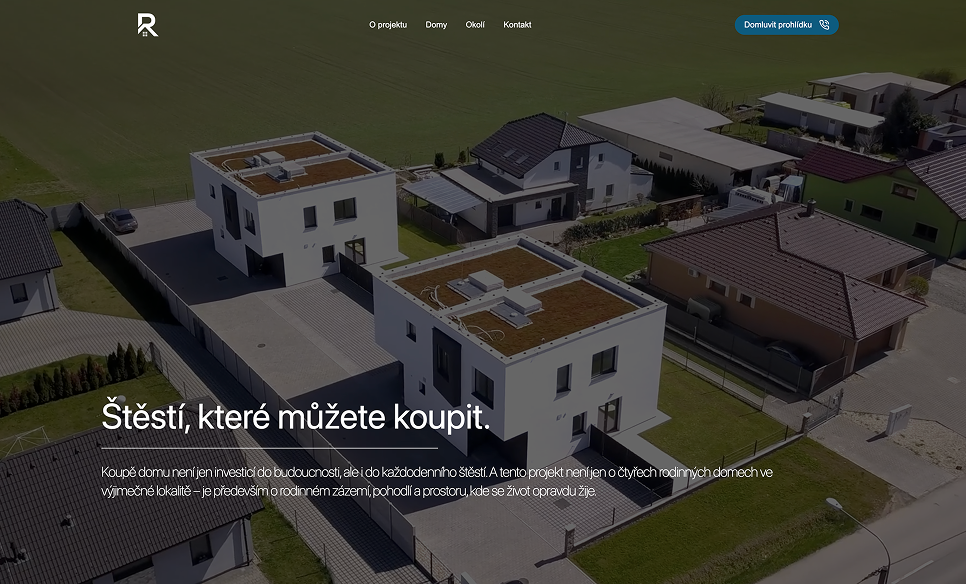 Screenshot of a website I built for Growbyte company